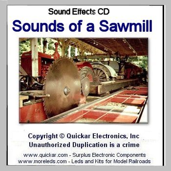 STEEL MILL SOUND EFFECTS CD FOR S SCALE MODEL RAILROADS 